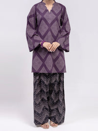 Plum Lawn 2Pc Unstitched - ALP-2PS-LKS-2499