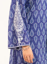Blue Lawn Stitched 2Pc - ALP-2PS-LKS-2335A
