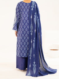 Blue Lawn Stitched 2Pc - ALP-2PS-LKS-2335A