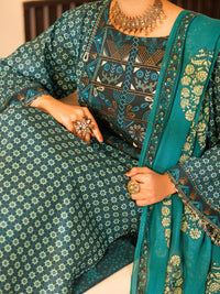 Teal Lawn Stitched 2Pc - ALP-2PS-LKS-2337B
