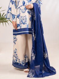 Blue Lawn Casual Dupatta - ALP-ST-2338