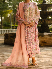 Light Pink Poly-Lawn 2Pc Stitched - ALP-LKS-2366