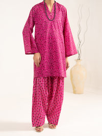 Fuchsia Lawn 2Pc Stitched - ALP-2PS-LKS-2481