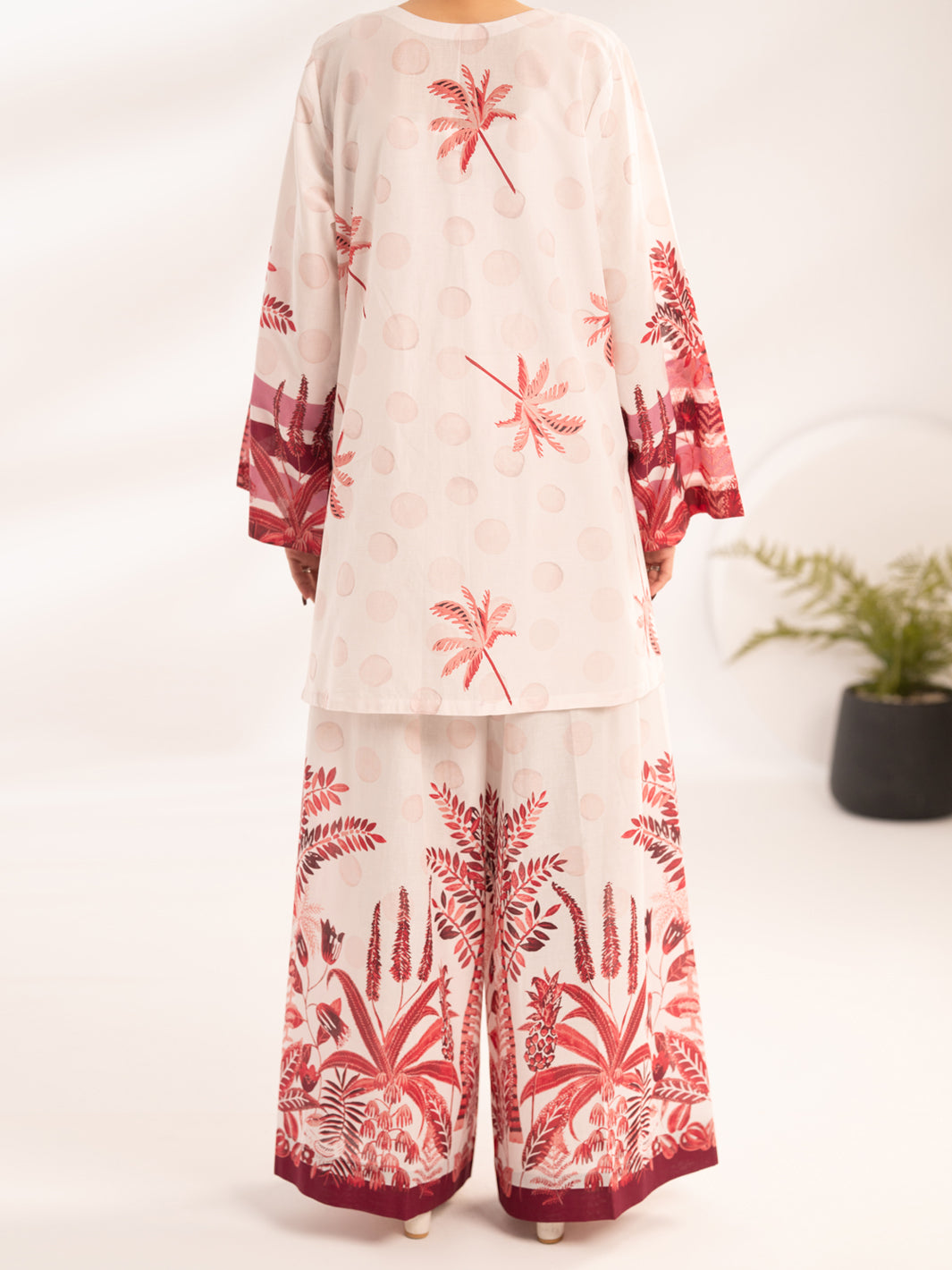 White Lawn 2Pc Stitched - ALP-2PS-LKS-2485