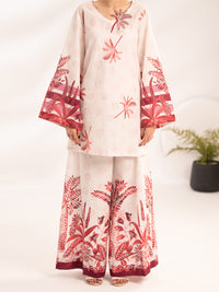 White Lawn 2Pc Stitched - ALP-2PS-LKS-2485