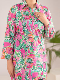 Pink Lawn Co-Ord Set - ALP-2PS-LKS-2503