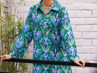 Green Lawn Co-Ord Set - ALP-2PS-LKS-2504
