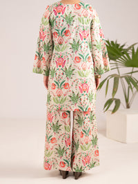 Light Green Lawn Co-Ord Set - ALP-2PS-LKS-2505