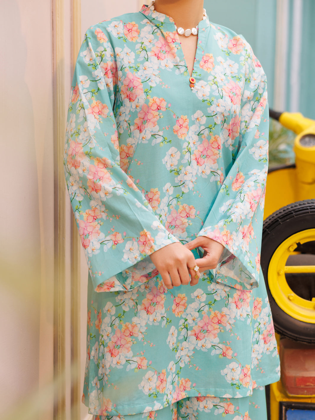 Ferozi Lawn Co-Ord Set - ALP-2PS-SLKS-2516