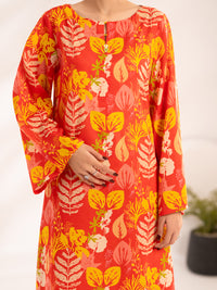 Orange Lawn 2Pc Stitched - ALP-LKS-2522