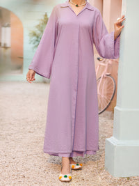 Purple Seersucker 2Pc Stitched - ALP-2PS-LKS-2525