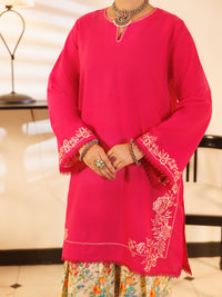 Pink Lawn Stitched 2Pc - ALP-2PS-LKS-2536