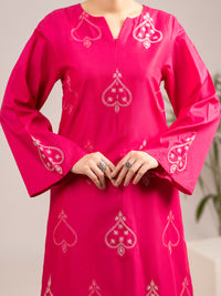 Fuchsia Lawn 2Pc Stitched - ALP-2PS-LKS-2539