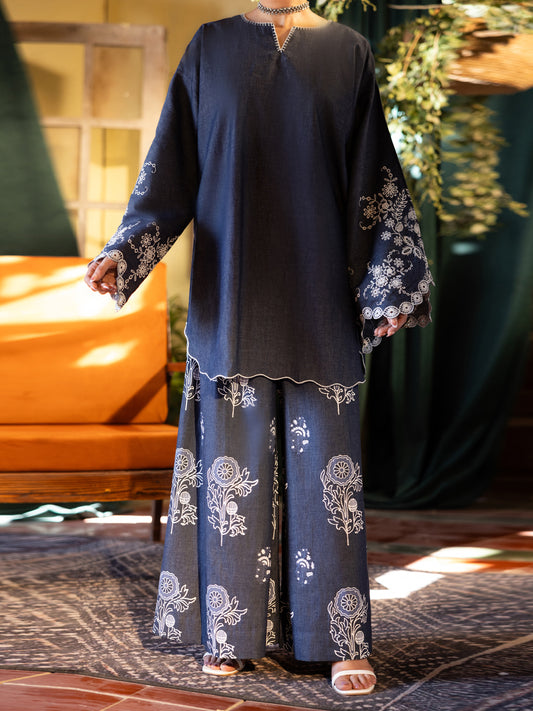 Blue Denim Stitched 2PC - ALP-2PS-LKS-2782
