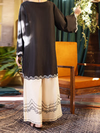 Black Dobby 2Pc Stitched - ALP-2PS-LKS-2783