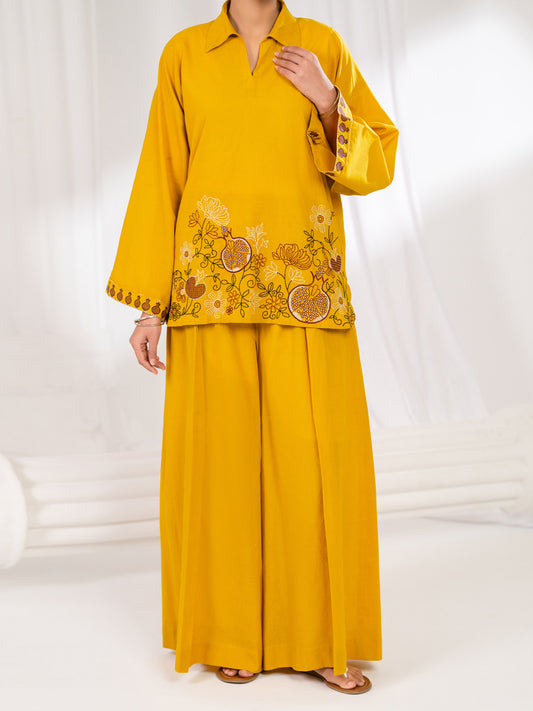 Lemon Stitched 2 Piece - ALP-2PS-LKS-2788