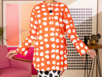 Red Cotton 2Pc Stitched - ALP-2PS-LKS-2811