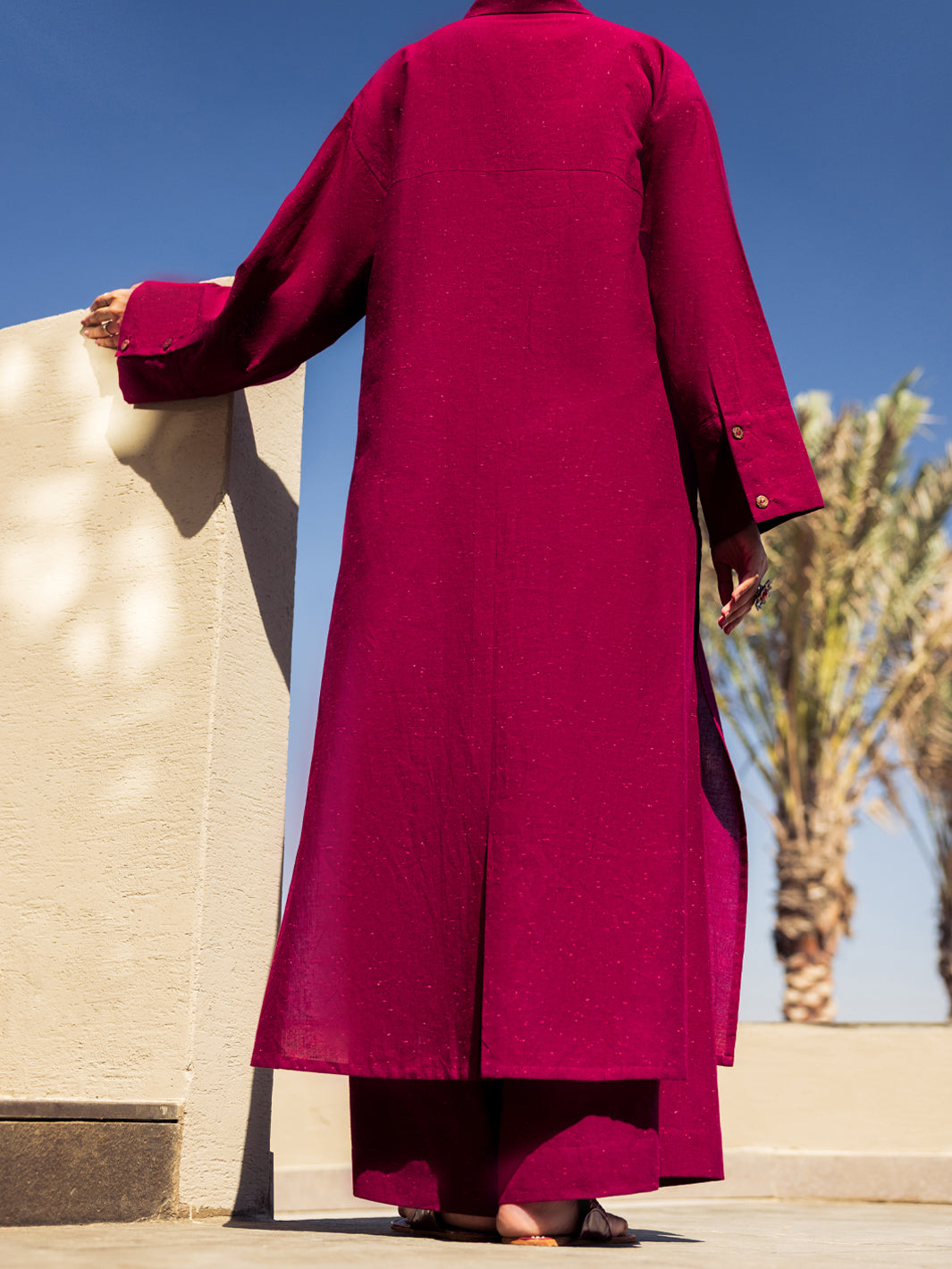 Purple Dobby Stitched 2PC - ALP-2PS-LKS-2842
