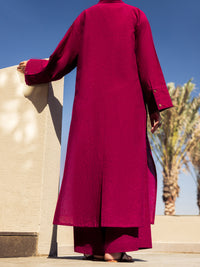 Purple Dobby Stitched 2PC - ALP-2PS-LKS-2842