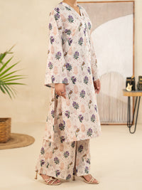 Blue Lawn Co-Ord Set - ALP-2PS-SLKS-2494