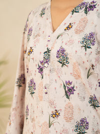 Blue Lawn Co-Ord Set - ALP-2PS-SLKS-2494