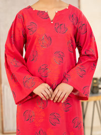 Fuchsia Lawn Co-Ord Set - ALP-2PS-SLKS-2496