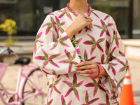 White Lawn Co-Ord Set - ALP-2PS-SLKS-2507