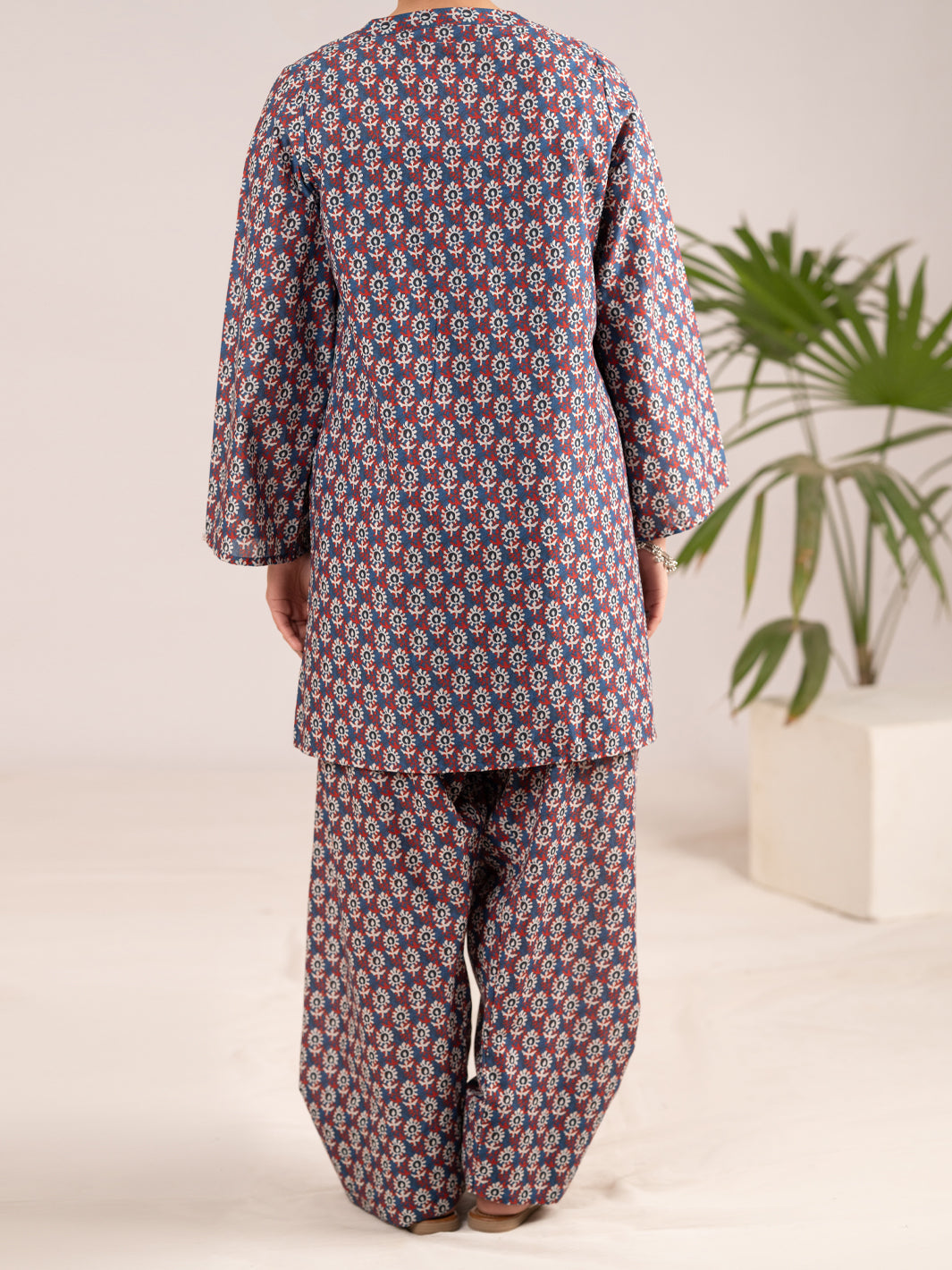 Multicolor Lawn 2Pc Stitched - ALP-2PS-SLKS-2554