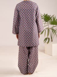 Multicolor Lawn 2Pc Stitched - ALP-2PS-SLKS-2554