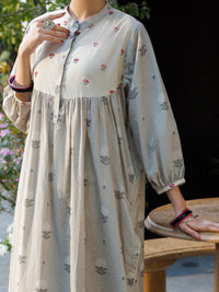Beige Cotton Co-Ord Set - ALP-2PS-SLKS-2761