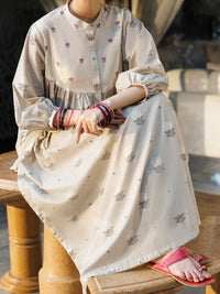 Beige Cotton Co-Ord Set - ALP-2PS-SLKS-2761