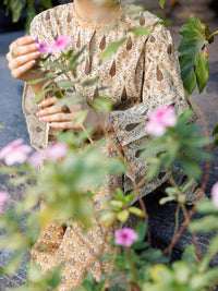 Fawn Lawn Co-Ord Set - ALP-2PS-SLKS-2771