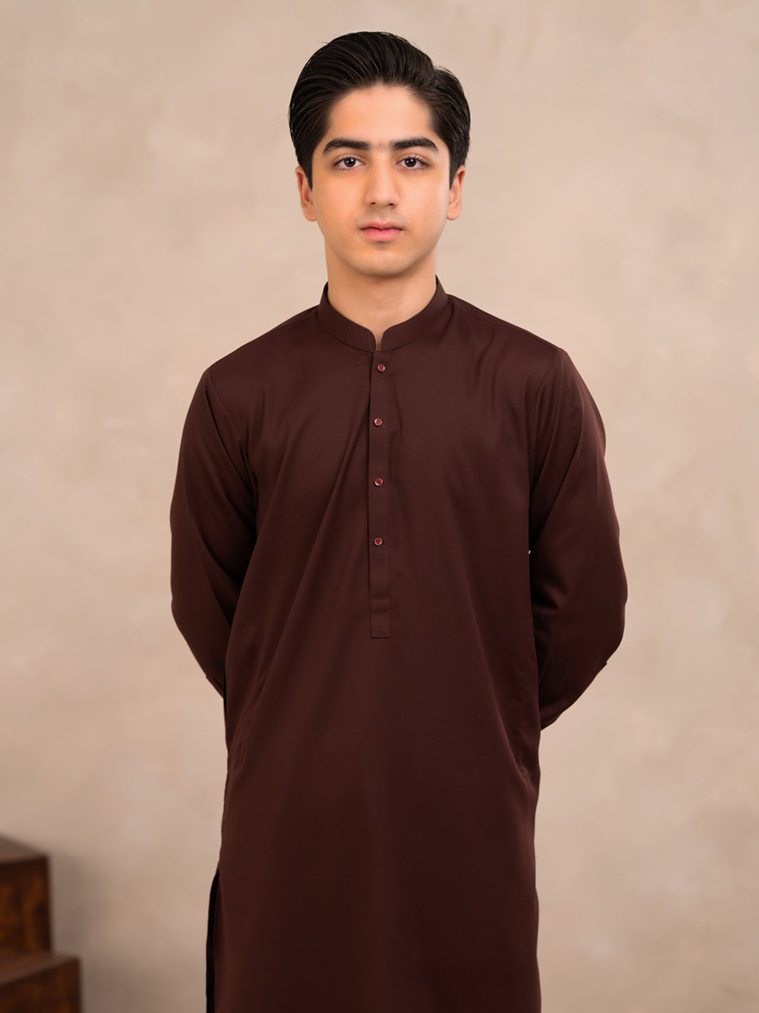 Maroon Plain Kurta Trousers - ALTET-KT-016