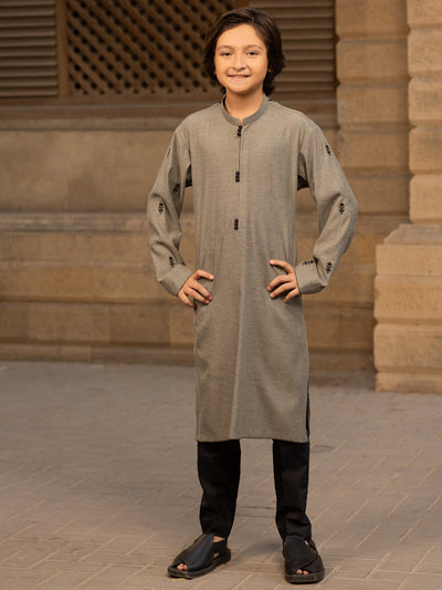 Green Blended Kurta - ALT-K-046C