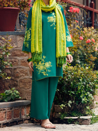 Green Light Khaddar 3Pc Stitched - AWP-3PS-772