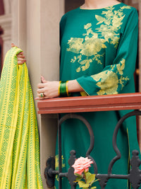 Green Light Khaddar 3Pc Stitched - AWP-3PS-772