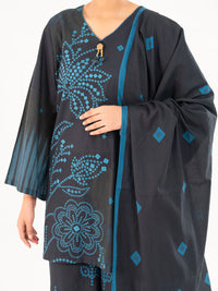 Maroon Lawn 3Pc Stitched - AWP-3PS-665