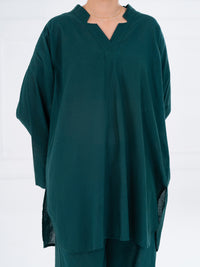 Green Yarn Dyed 3Pc Stitched - AWP-3PS-758