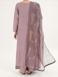 Fawn Yarn Dyed 3Pc Stitched - AWP-3PS-760