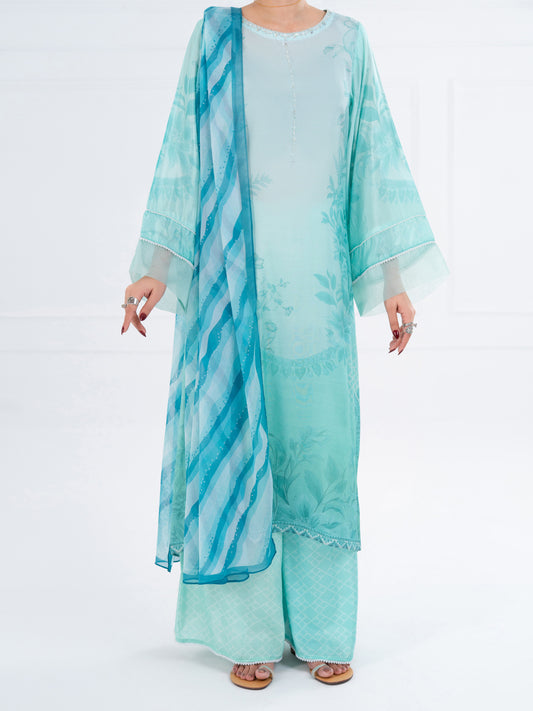 Ferozi Thai Silk 3Pc Stitched - AWP-3PS-783