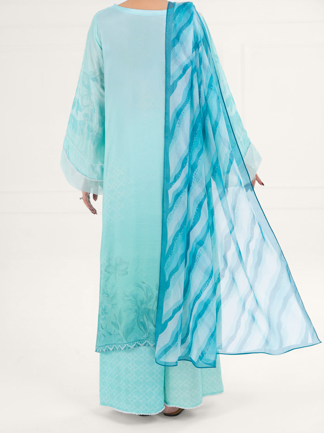 Ferozi Thai Silk 3Pc Stitched - AWP-3PS-783