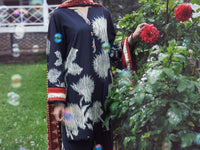 Black Cambric 3Pc Unstitched - AWP-3PS-792