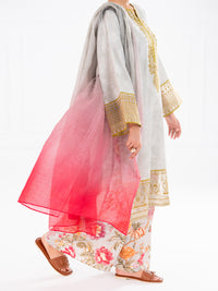 Pistachio Green Poly Jacquard 3Pc Unstitched - AWP-3PS-798