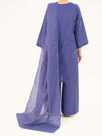 Purple Lawn 3Pc Stitched - AWP-3PS-856