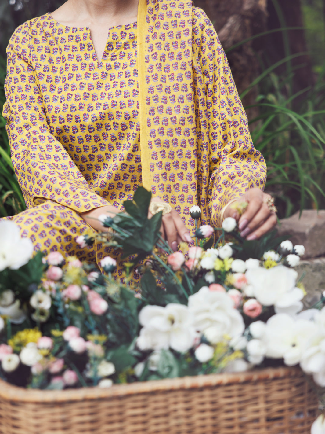 Mustard Lawn 3Pc Stitched - AWP-3PS-857