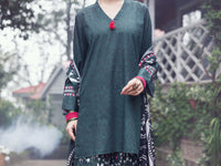 Charcoal Lawn 3Pc Stitched - AWP-3PS-860
