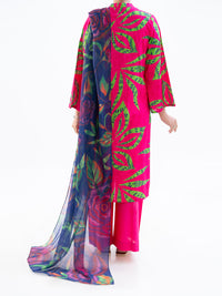 Pink Cambric 3Pc Unstitched - AWP-3PS-871