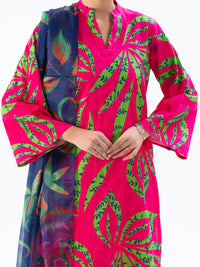 Pink Cambric 3Pc Unstitched - AWP-3PS-871