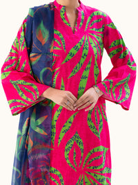 Pink Cambric 3Pc Unstitched - AWP-3PS-871