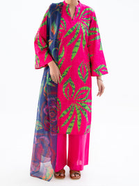 Pink Cambric 3Pc Unstitched - AWP-3PS-871